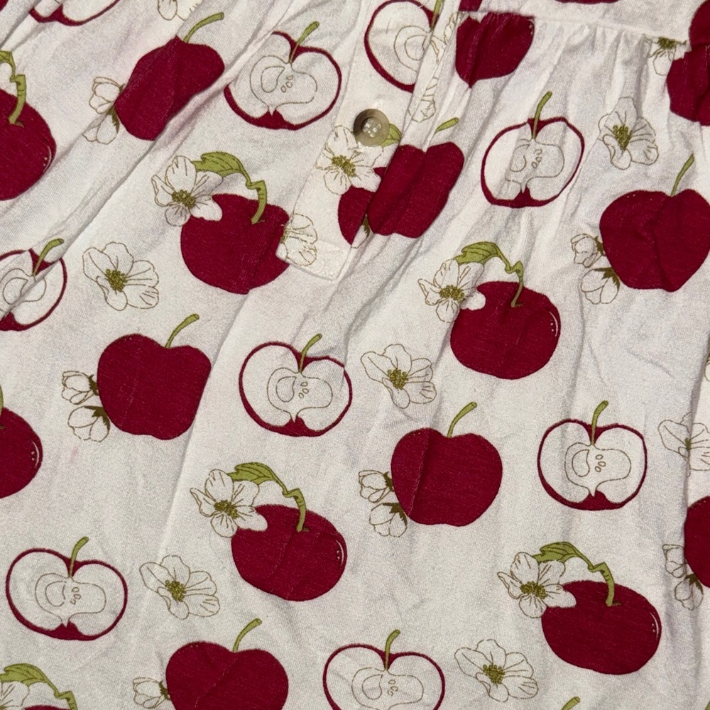 Kate Quinn Spaghetti Tie Strap Top - Red Apple - Picture 3 of 3